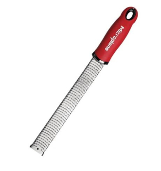 MICROPLANE PREMIUM GRATER AND ZESTER RED