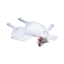 CLEAR POLYCARBONATE ICE SCOOP 12OZ