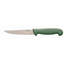 GREEN HANDLED VEGETABLE KNIFE 4.5inch