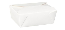 WHITE LEAKPROOF FOOD BOX 1A X600