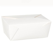 WHITE LEAKPROOF FOOD BOX SIZE 4 X150