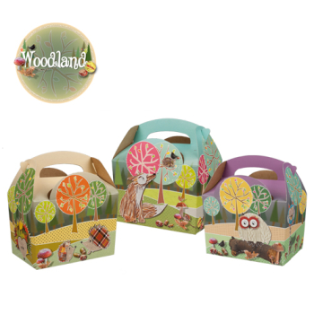 CHILDRENS WOODLAND MEAL BOX