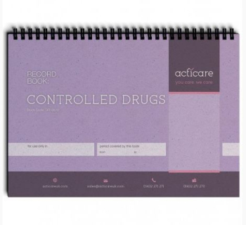 CONTROLLED DRUG RECORD BOOK