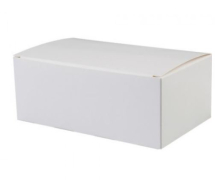 WHITE MULTI-FOOD STANDARD BOX 178X106X70MM  X500  01FC1WH