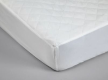 MICROFIBRE WHITE QUILTED MATTRESS PROTECTOR SUPER KING SIZE 180 x 200cm