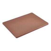 LOW DENSITY SMALL POLY CUTTING BOARD BROWN 12X9X0.5inch BR1209