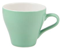 GENWARE PORCELAIN GREEN TULIP SHAPED CUP 6.3OZ