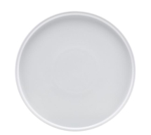 GENWARE WHITE PORCELAIN LOW PRESENTATION PLATE 12inch