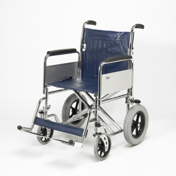 DAYS TRANSIT WHEELCHAIR WITH DETACHABLE ARM/FOOTRESTS & FOLDING BACK