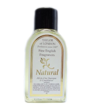 NATURAL- TAYLOR OF LONDON 30ML SHAMPOO/CONDITIONER BOTTLE *CLEARANCE*