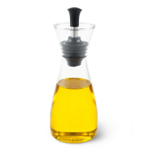 OIL AND VINEGAR CLASSIC POURER GLASS AND STAINLESS STEEL