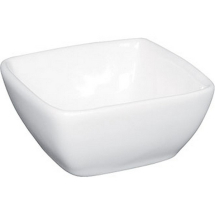 OLYMPIA WHITEWARE ROUNDED SQUARE BOWLS 2.5X2.5inch X 12