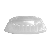 SMALL OVAL PLATTER LID CLEAR 7.5X10.25inch 85910