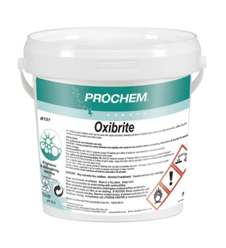 PROCHEM OXIBRITE DESTAINING TREATMENT POWDER 1KG FOR CARPETS