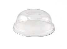 DOMED LID CLEAR NO HOLE 100Z FSL81DNH-PB