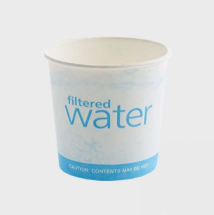 7OZ WHITE HOT & COLD CUP PRINTED FILTERED WATER