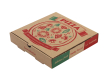 7" BROWN CORRUGATED PIZZA BOX