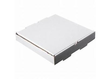 WHITE PLAIN 7Inch PIZZA BOX X100