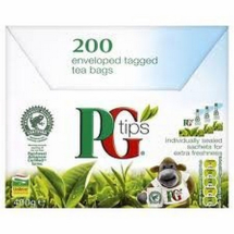 PG TIPS TAGGED AND ENVELOPED TEA BAGS
