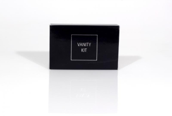 Black & Silver Vanity Kit in Carton