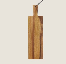 PLAYGROUND ACACIA SERVING BOARD RECT W/ HANDLE 40X14CM