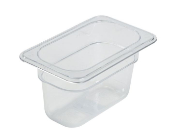 1/9 POLYCARBONATE CLEAR GN PAN 100mm