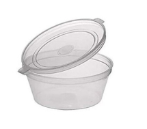 2OZ PORTION POT WITH LID CLEAR PET ROUND (56ML)