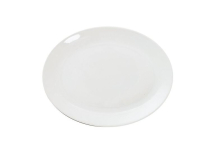 GREAT WHITE OVAL PLATE 12inch 30CM X 6
