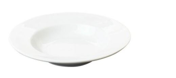 GREAT WHITE SOUP PLATE 9Inch 23CM X 6