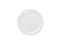 GREAT WHITE NARROW RIM PLATE 6.25inch 16CM