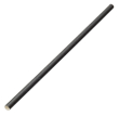 PAPER SOLID BLACK STRAW X250 BIODEGRADABLE 8" 6MM(BORE)
