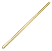 PAPER SOLID GOLD STRAW BIODEGRADABLE 8inch 6MM(BORE)