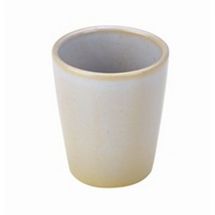 RUSTIC CONICAL CUP WHITE 10CM 32CL/11.25OZ