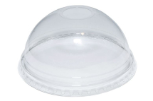 CLEAR DOMED LID WITH HOLE FOR 16-21OZ CUPS X1000 A10054