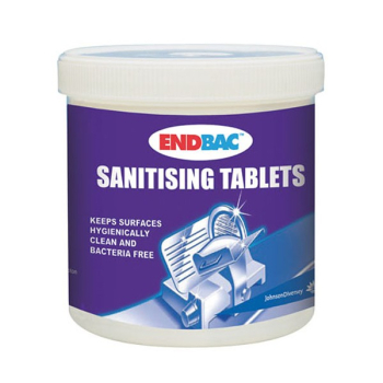 ENDBAC SANITISING TABLETS x230 FOR FOOD AND SALAD WASH