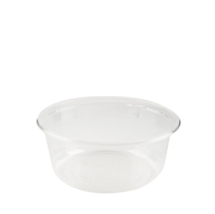 ClEAR COMPOSTABLE ROUND SALAD BOWL 360ML