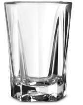 ELITE PENTHOUSE POLYCARBONATE SHOT GLASS 0.8OZ/25ML LINED CE