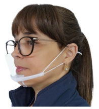 CLEAR FACE SHIELD/MASK PACK OF 10