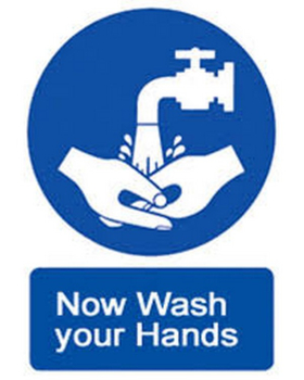 WASH YOUR HANDS PLEASE 210X148MM S/A