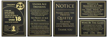 ESSENTIAL BAR LICENCING SIGN PACK