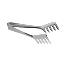 STAINLESS STEEL SPAGHETTI TONGS 8inch