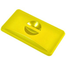 YELLOW CLOSED LID FOR SLIM RECYCLING BIN 23433102