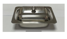 STAINLESS STEEL BUTTER DISH CB0067