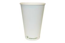 12OZ SINGLE WALL EDENWARE COFFEE CUP PLA LINED X 1000