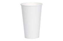 WHITE SINGLE WALL 6OZ HOT CUP X1000 D01021