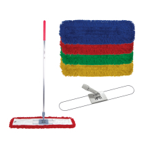 DUST SWEEPER 40CM COMPLETE RED
