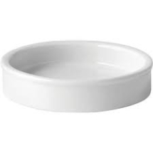 WHITE TAPAS DISH 4inch 10CM BOX OF 6 M10030 *CLEARANCE*