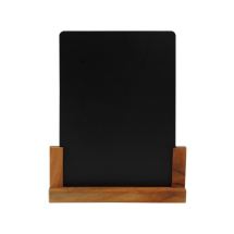T&G LARGE CHALK BOARD ACACIA A4 REMOVABLE 270x45x327