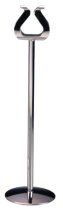 12inch TABLE NUMBER STAND STAINLESS STEEL