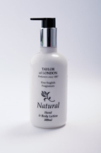 TAYLOR OF LONDON NATURAL HAND & BODY LOTION 300ML